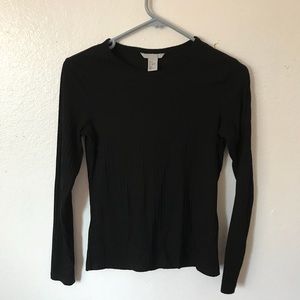 ribbed long sleeve